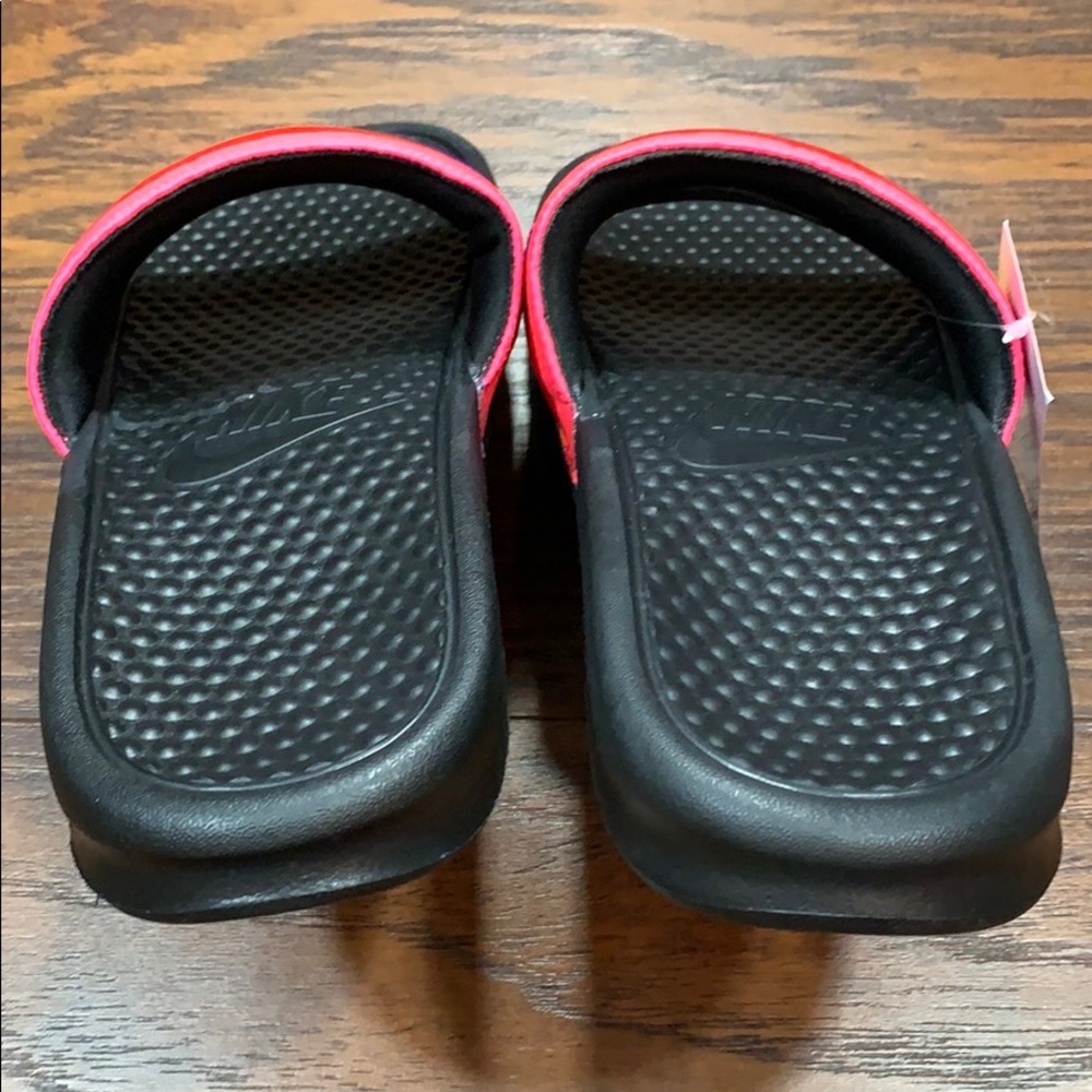 NIKE BENASSI JDI BETRUE Black/Black-Multi-Color - Picture 11 of 16